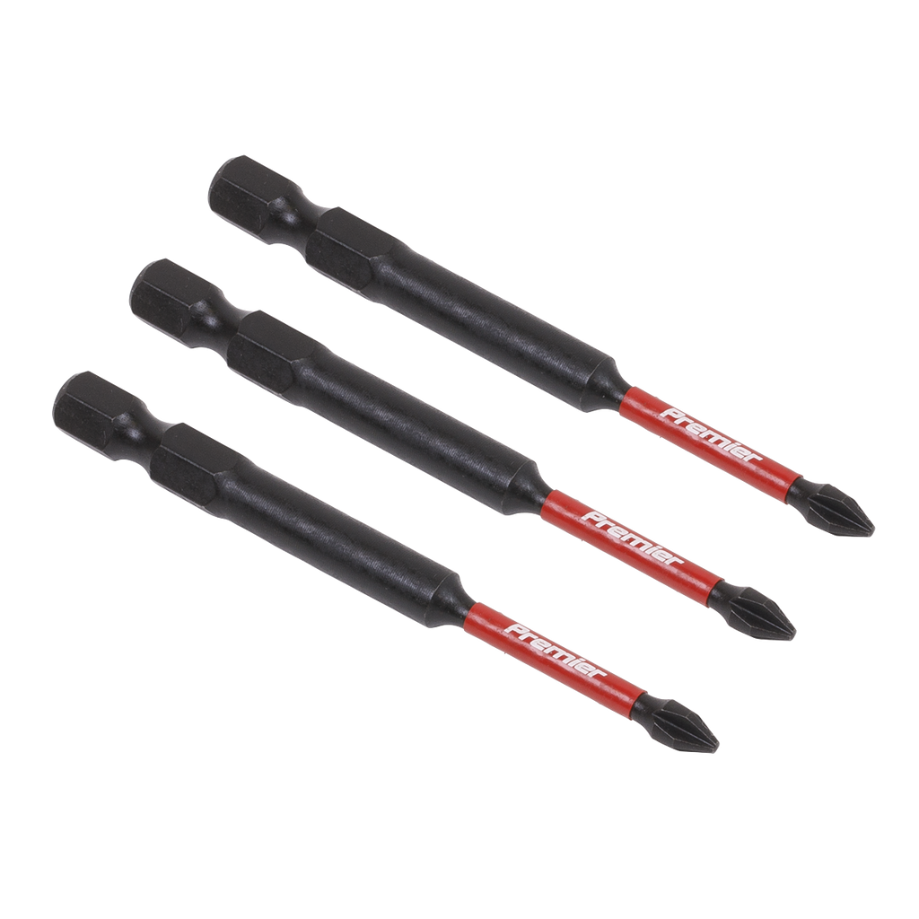 Phillips Impact Power Tool Bits #1 x 75mm 3pc AK8254