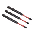 Pozi Impact Power Tool Bits #1 x 75mm 3pc AK8257