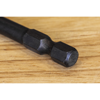 Hex Impact Power Tool Bits 2.5 x 75mm 3pc AK8260