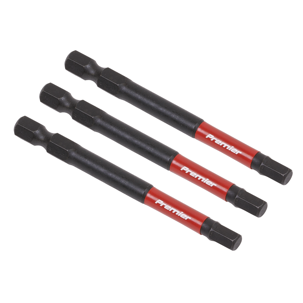 Hex Impact Power Tool Bits 5 x 75mm 3pc AK8263