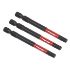 Hex Impact Power Tool Bits 5 x 75mm 3pc AK8263