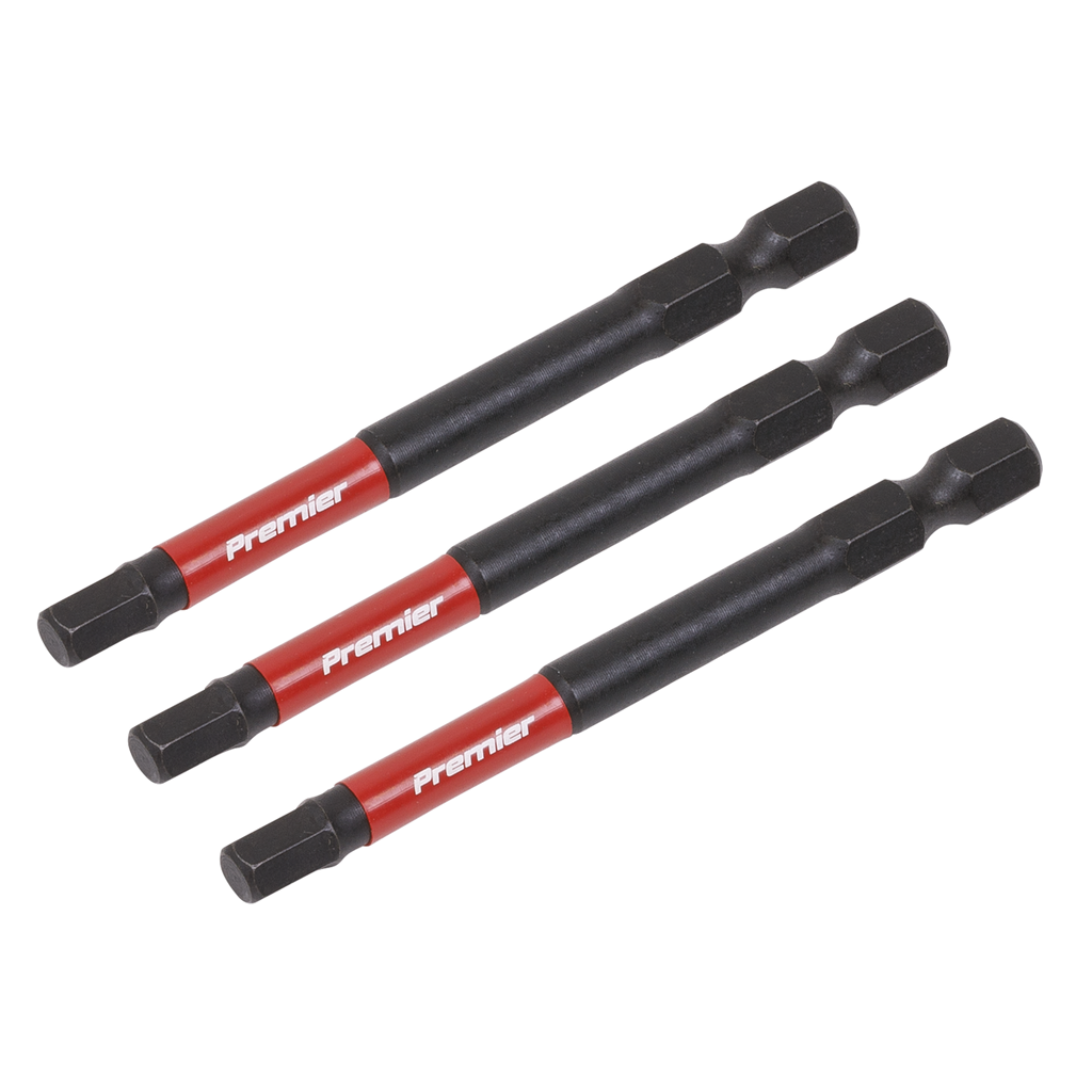 Hex Impact Power Tool Bits 5 x 75mm 3pc AK8263