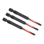 TRX-Star* Impact Power Tool Bits T15 x 75mm 3pc AK8266