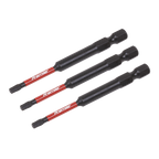 TRX-Star* Impact Power Tool Bits T15 x 75mm 3pc AK8266
