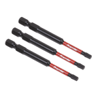 TRX-Star* Impact Power Tool Bits T20 x 75mm 3pc AK8267