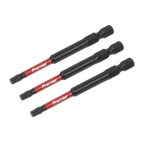 TRX-Star* Impact Power Tool Bits T25 x 75mm 3pc AK8268