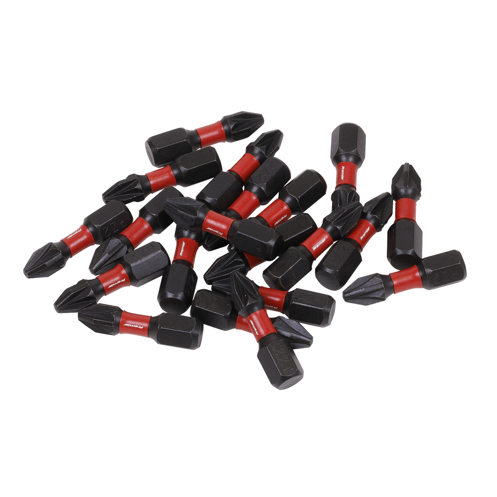 Pozi Impact Power Tool Bits #2 x 25mm 20pc AK8273