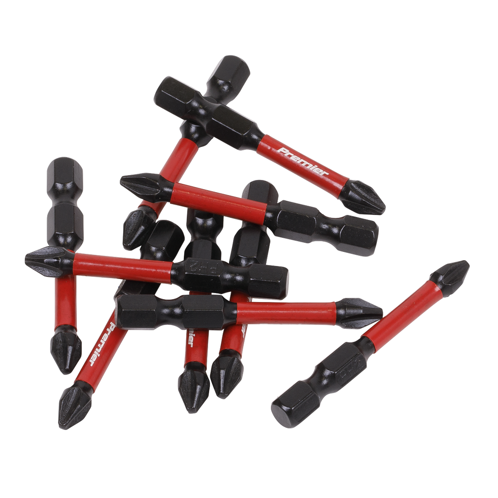 Phillips Impact Power Tool Bits #2 x 50mm 10pc AK8274