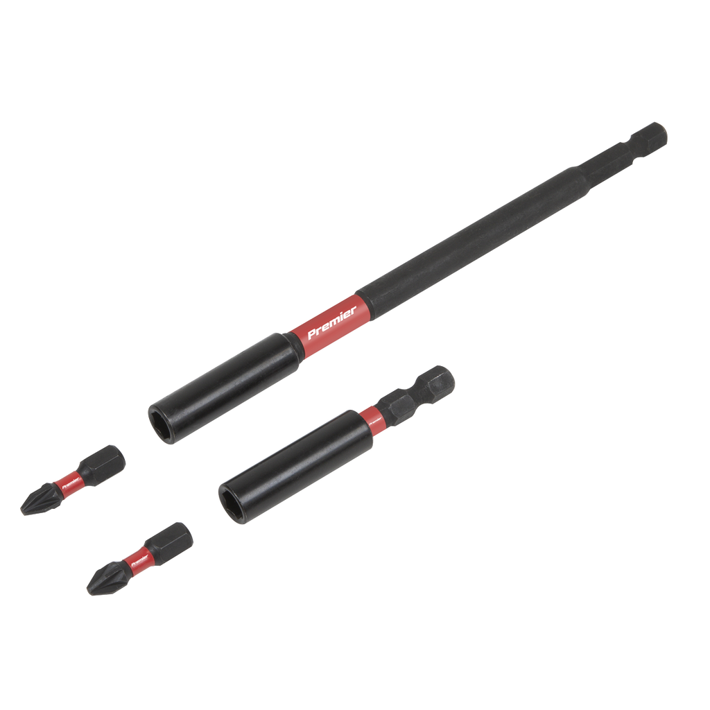 Impact Grade Power Tool Bit Holder Set 4pc AK8276