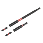 Impact Grade Power Tool Bit Holder Set 4pc AK8276
