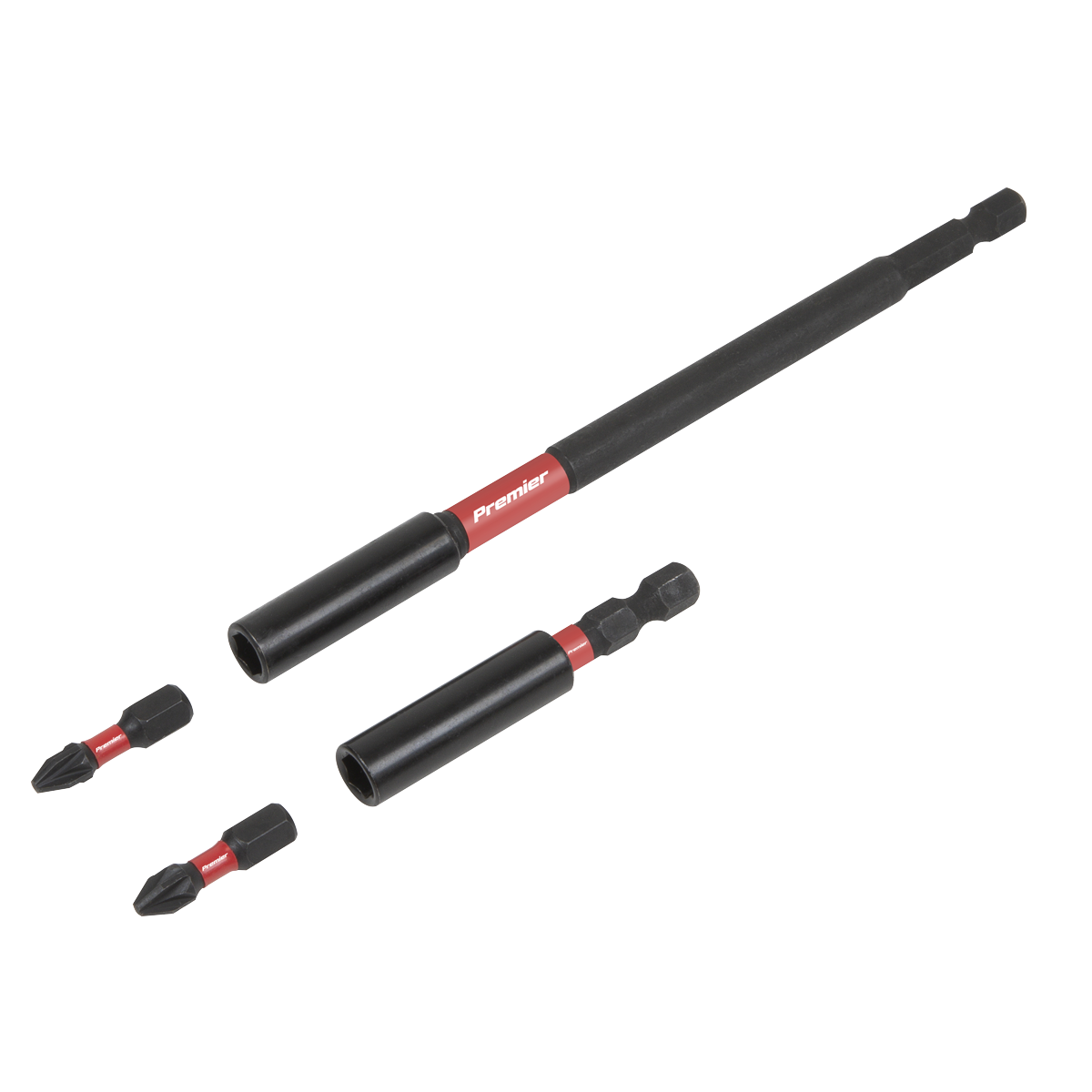 Impact Grade Power Tool Bit Holder Set 4pc AK8276