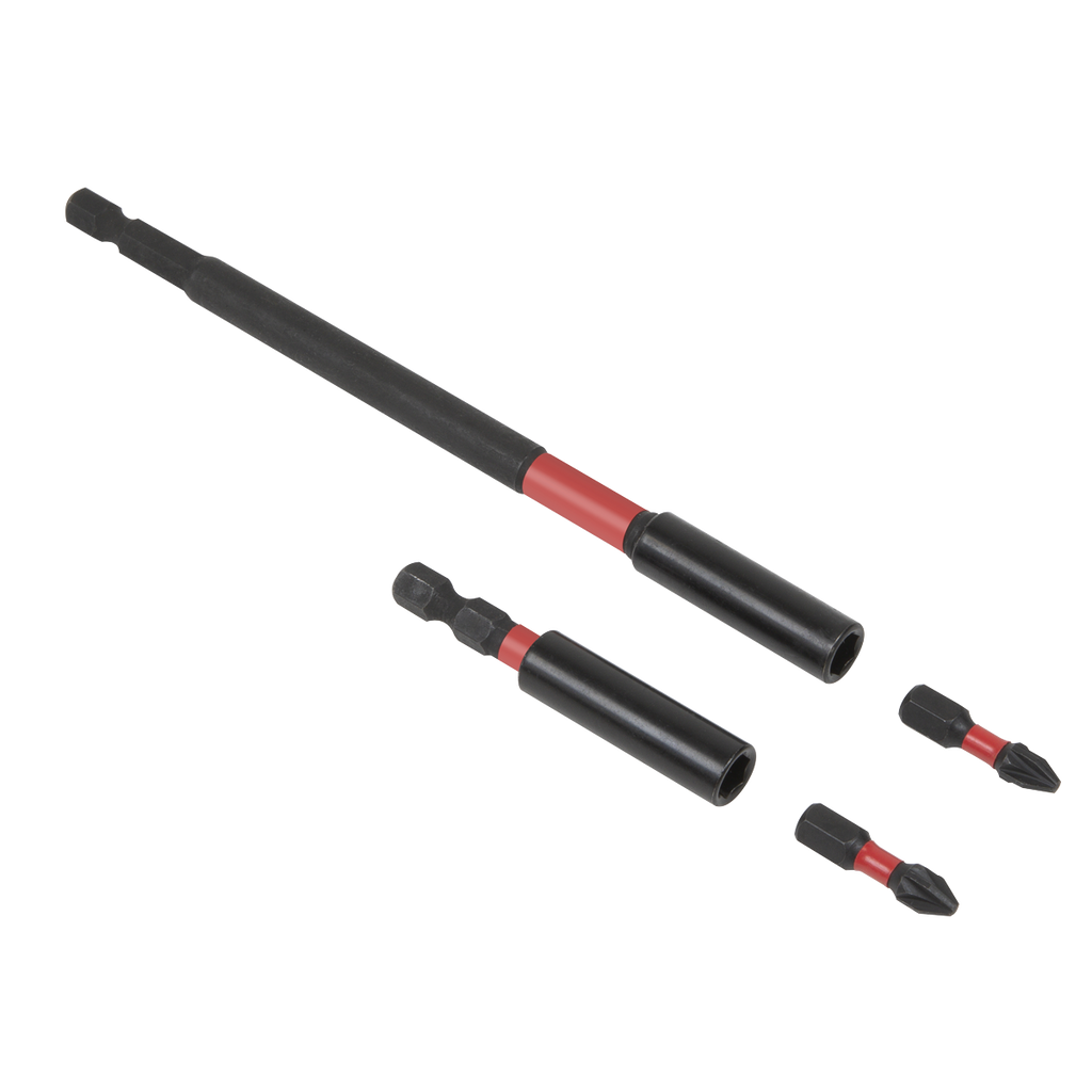 Impact Grade Power Tool Bit Holder Set 4pc AK8276