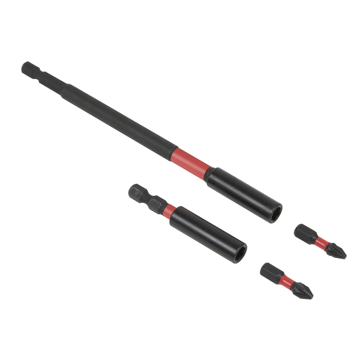 Impact Grade Power Tool Bit Holder Set 4pc AK8276
