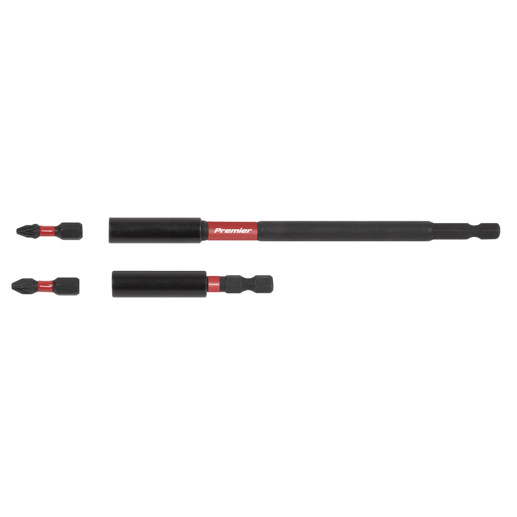 Impact Grade Power Tool Bit Holder Set 4pc AK8276