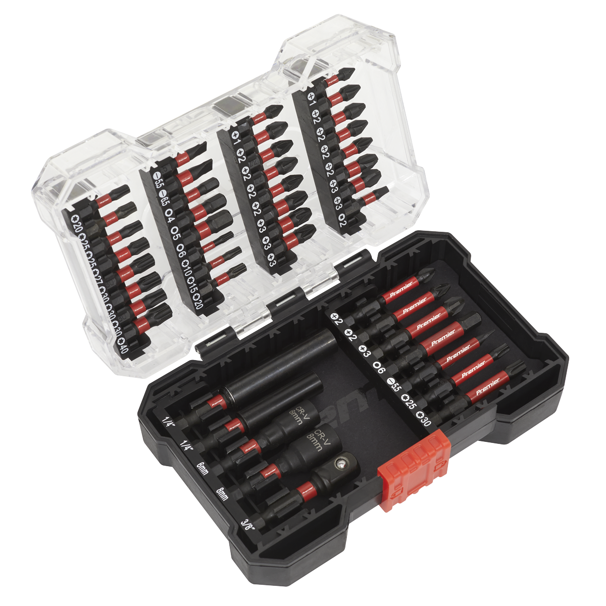Impact Grade Power Tool Bit Set 44pc AK8280