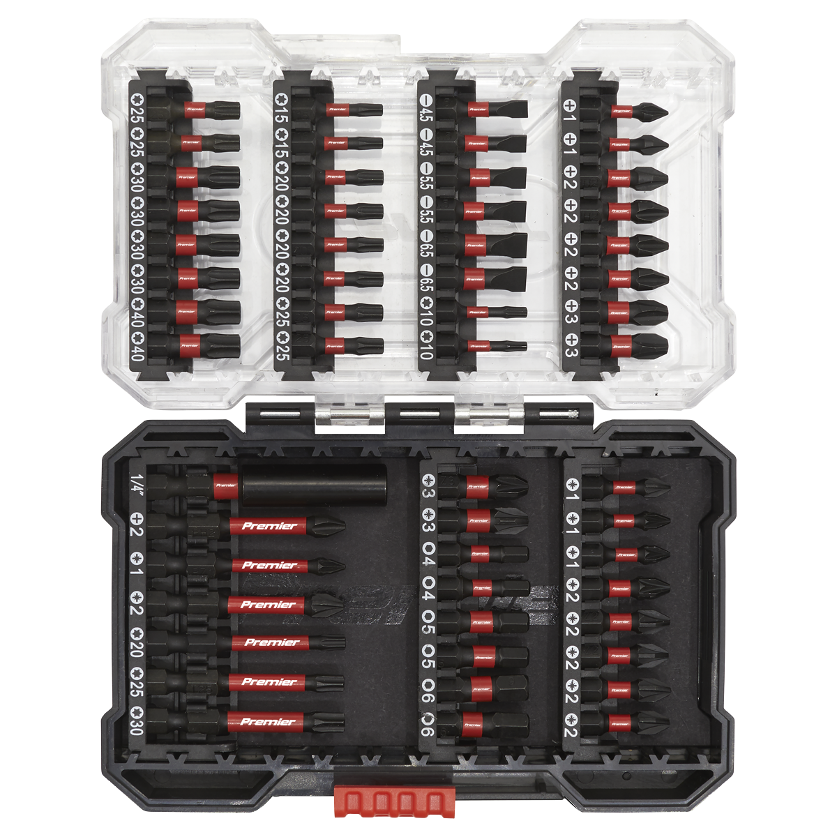 Impact Grade Power Tool Bit Set 55pc AK8281