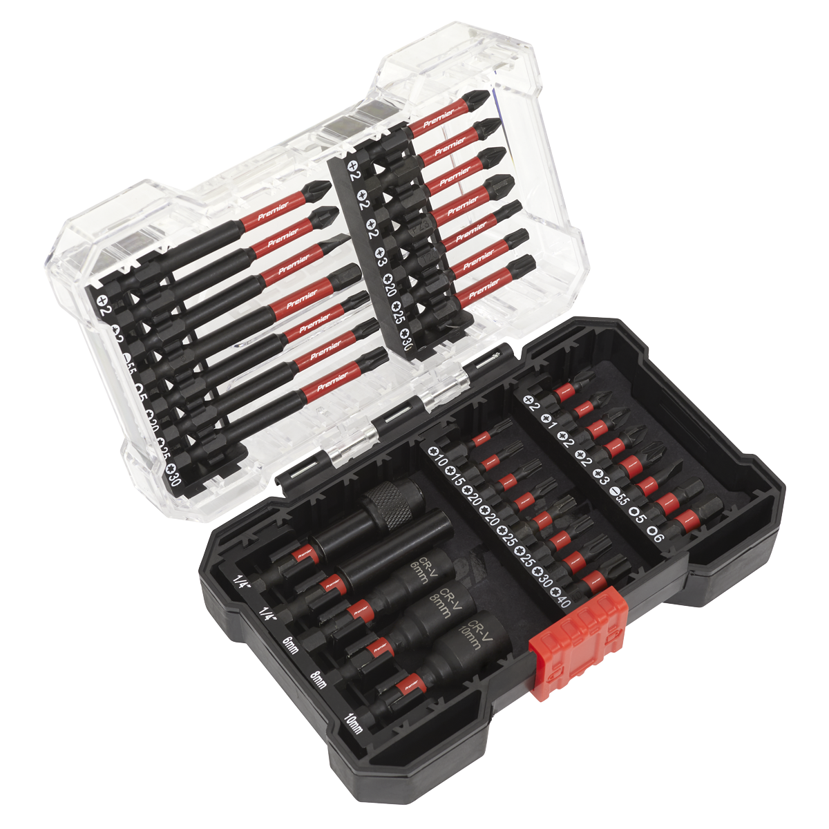 Impact Grade Power Tool Bit Set 35pc AK8283
