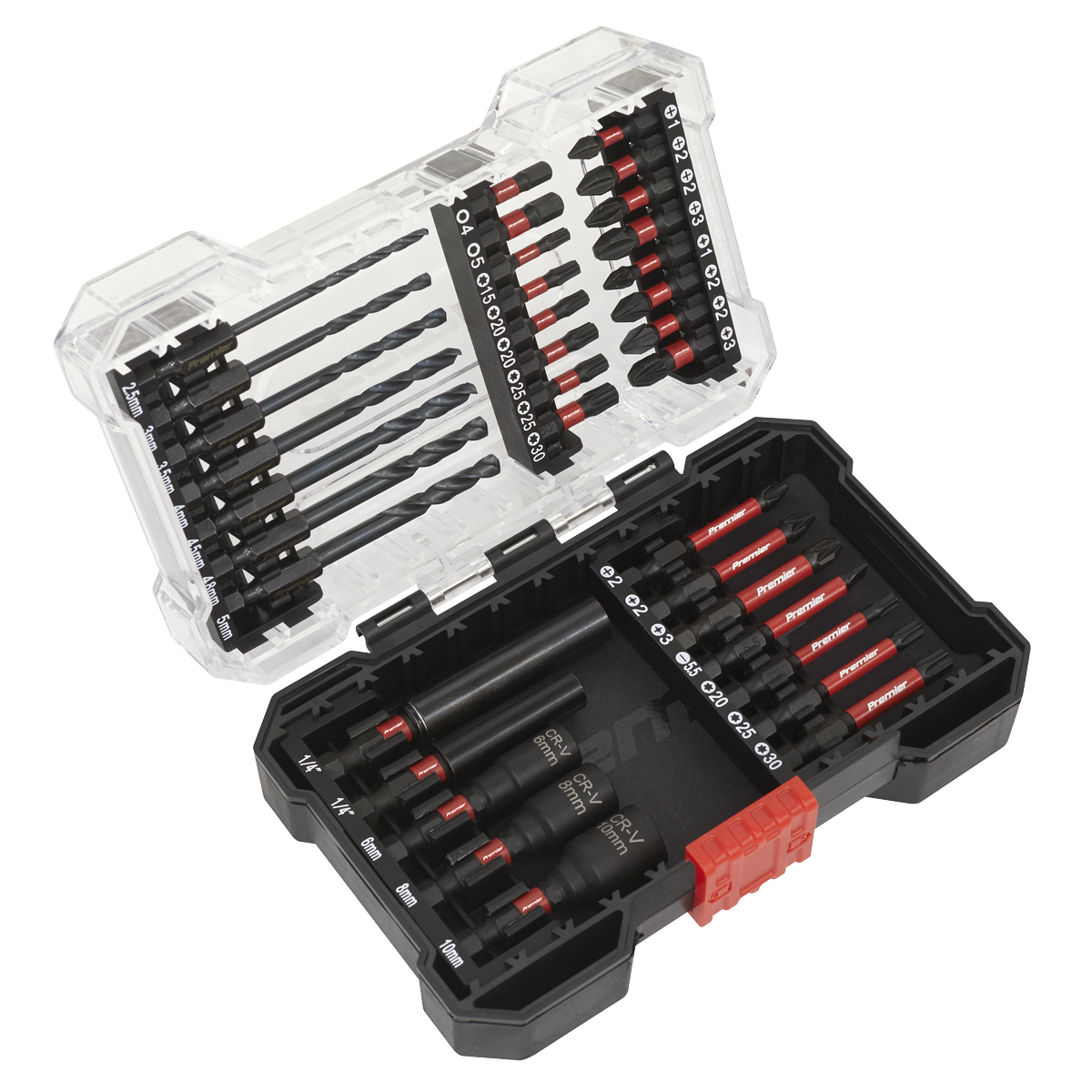 Impact Grade Power Tool Bit Set 35pc AK8284