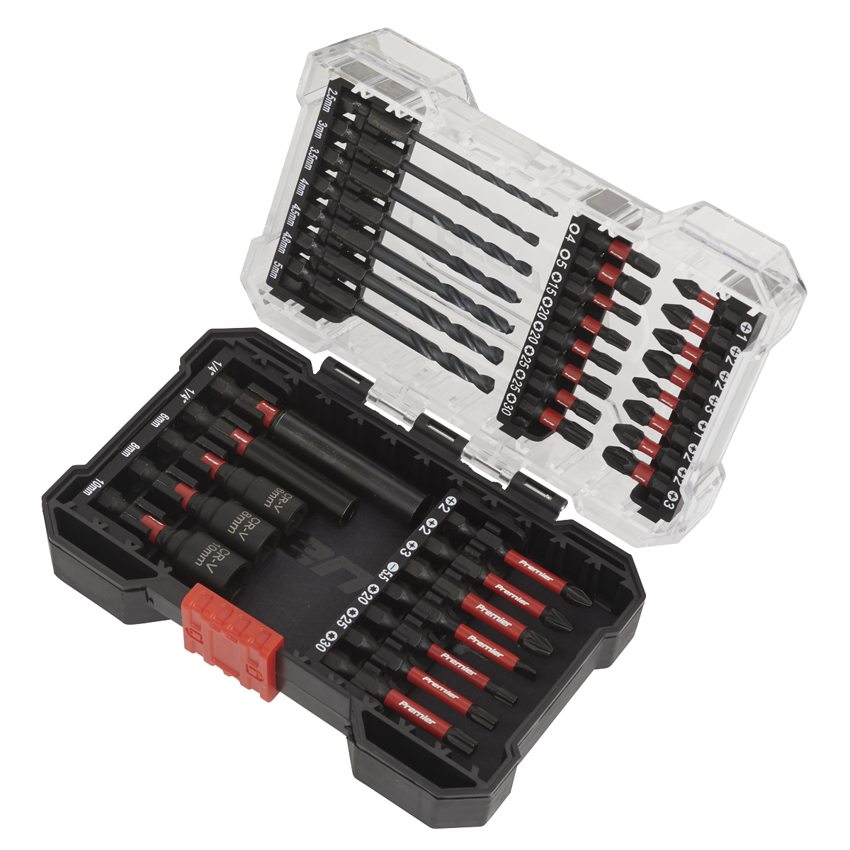 Impact Grade Power Tool Bit Set 35pc AK8284