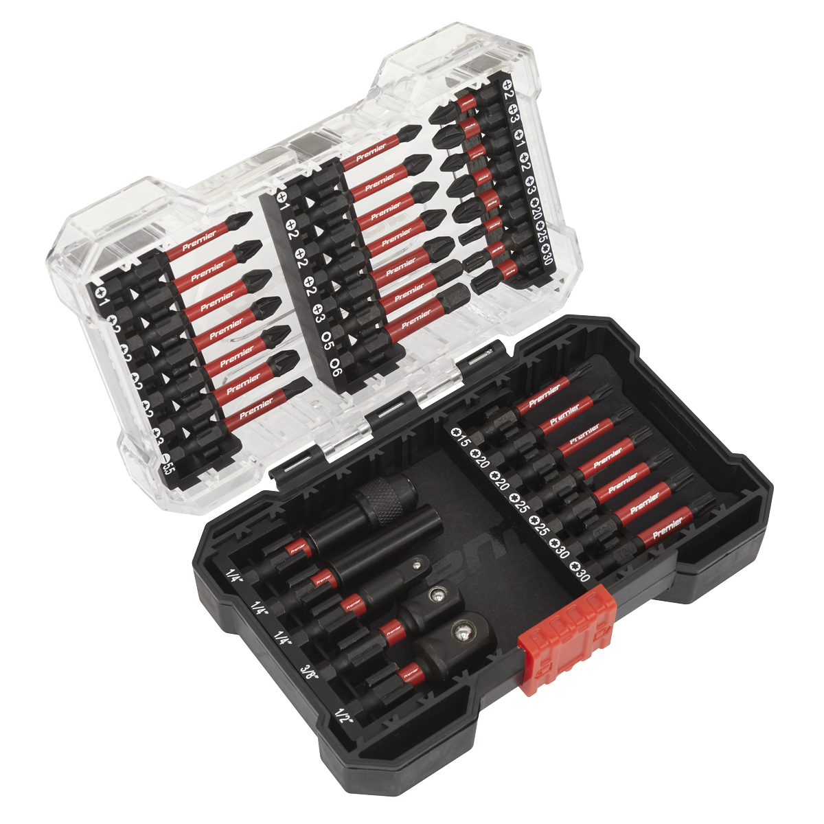 Impact Grade Power Tool Bit Set 34pc AK8285