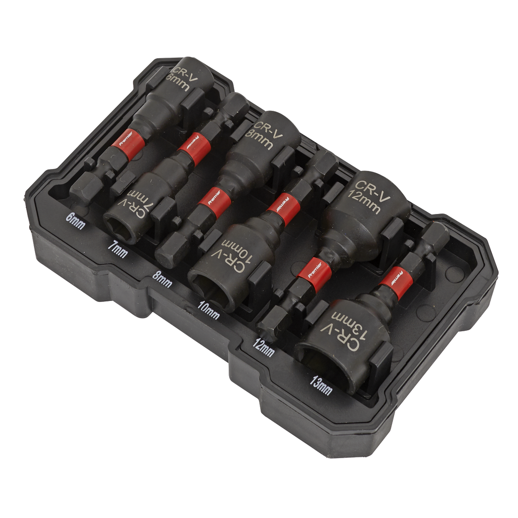 Impact Grade Nut Driver Set 6pc AK8287