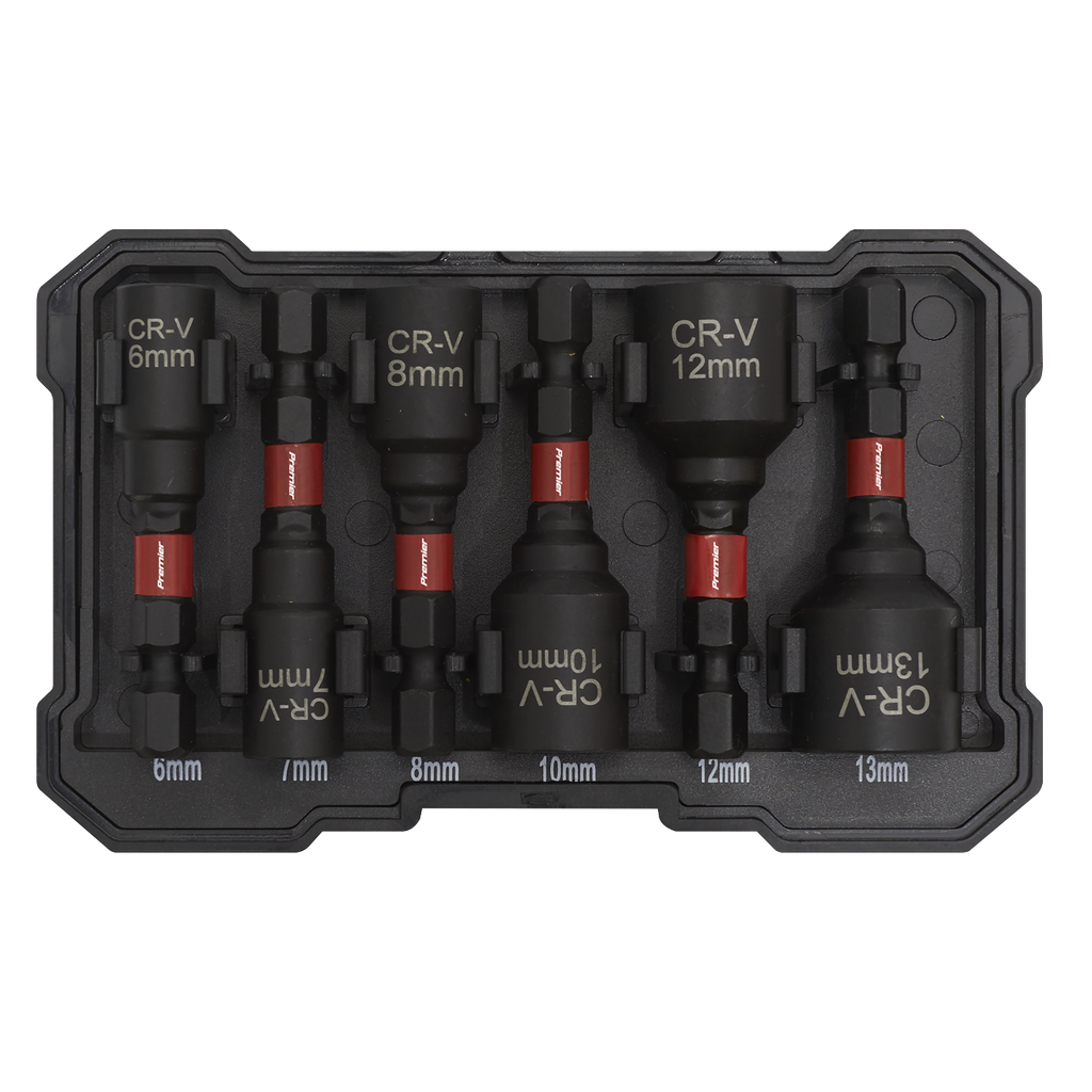 Impact Grade Nut Driver Set 6pc AK8287