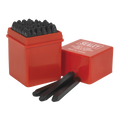 Letter & Number Punch Set 2.5mm 36pc AK8296