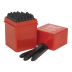 Letter & Number Punch Set 2.5mm 36pc AK8296