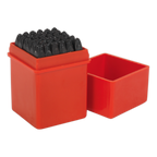 Letter & Number Punch Set 2.5mm 36pc AK8296