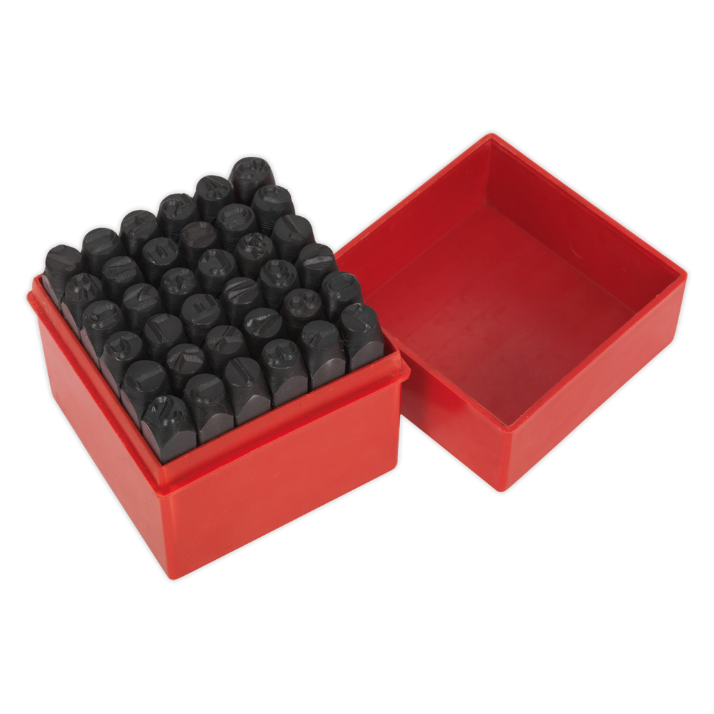 Letter & Number Punch Set 8mm 36pc AK8297