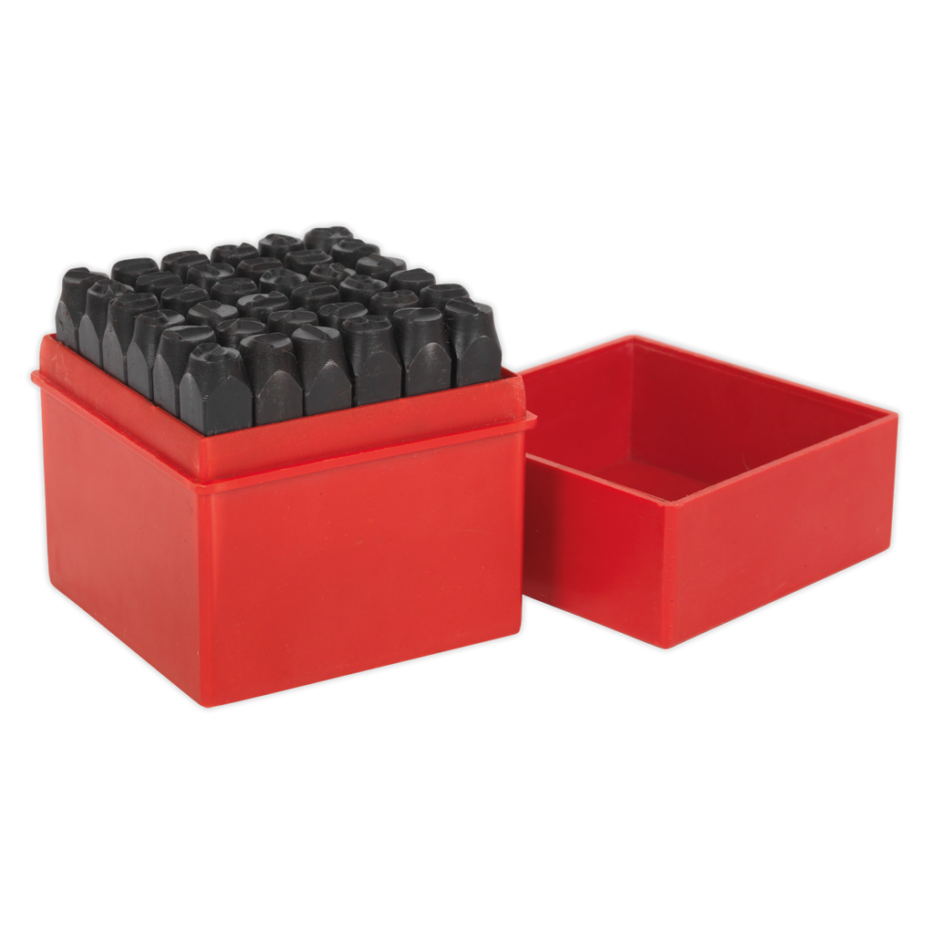 Letter & Number Punch Set 8mm 36pc AK8297