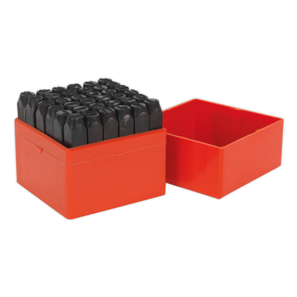Letter & Number Punch Set 10mm 36pc AK8298