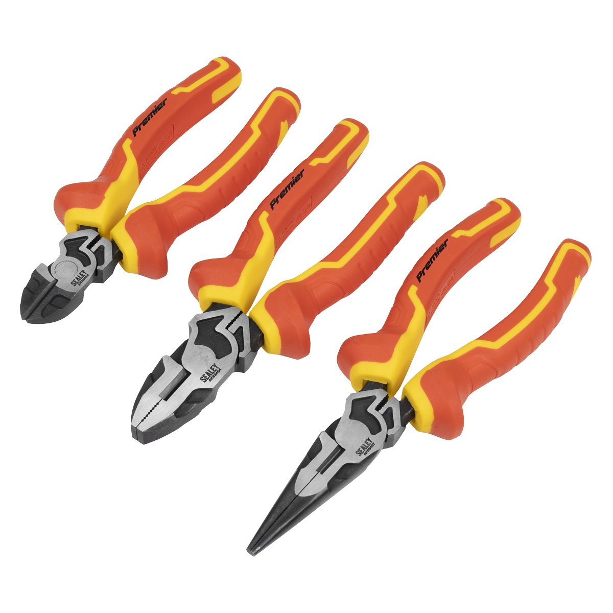 High Leverage Pliers Set 3pc - VDE Approved AK83452