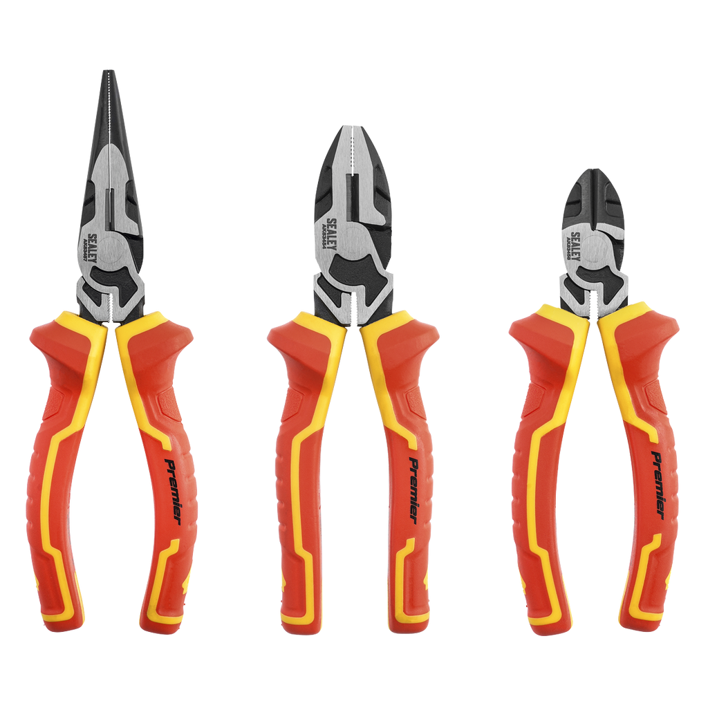 High Leverage Pliers Set 3pc - VDE Approved AK83452