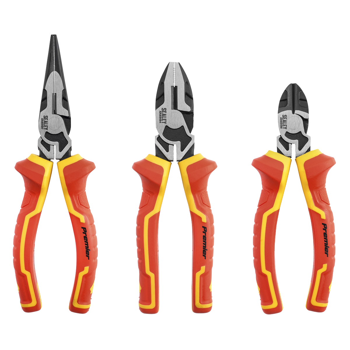 High Leverage Pliers Set 3pc - VDE Approved AK83452