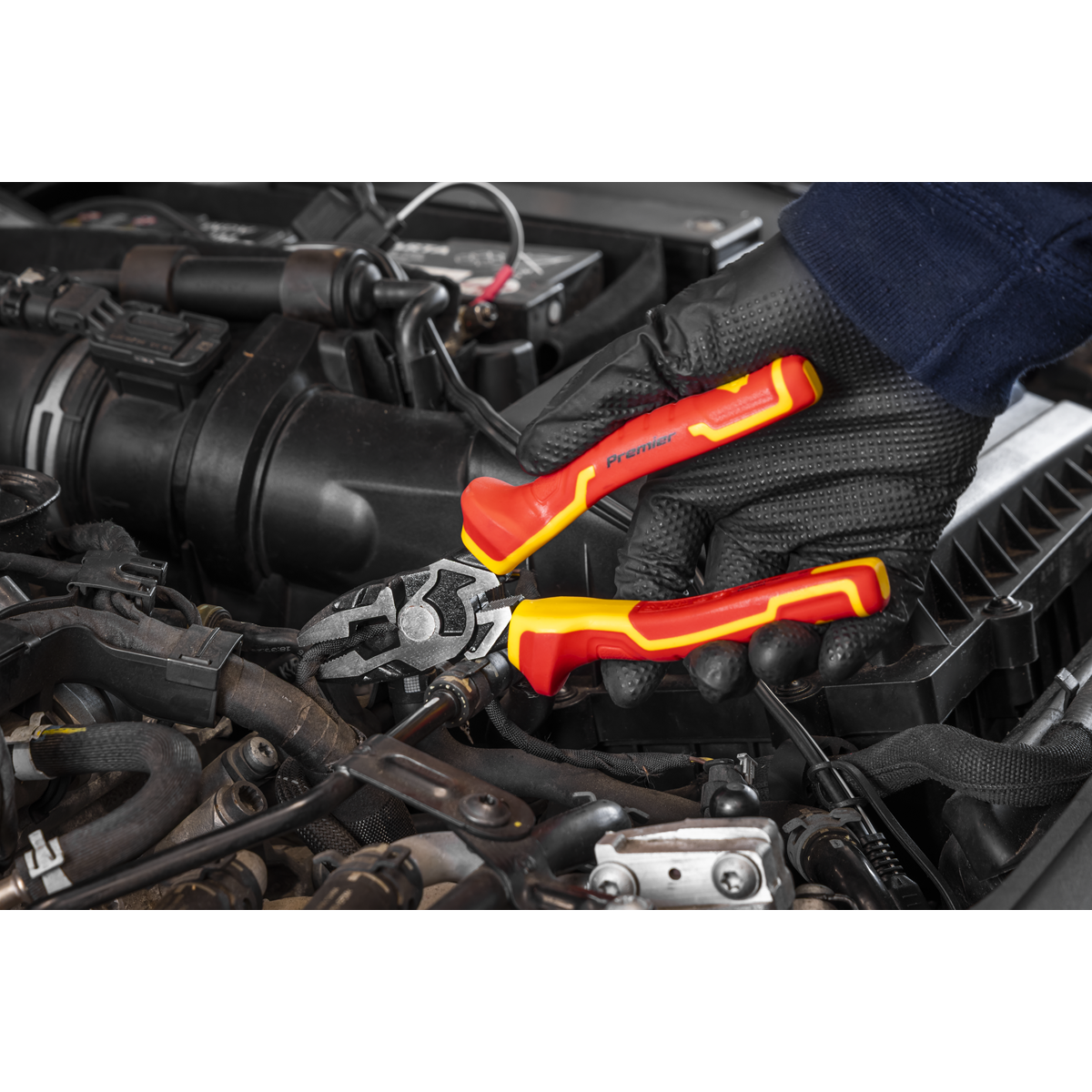 High Leverage Combination Pliers 175mm - VDE Approved AK83454