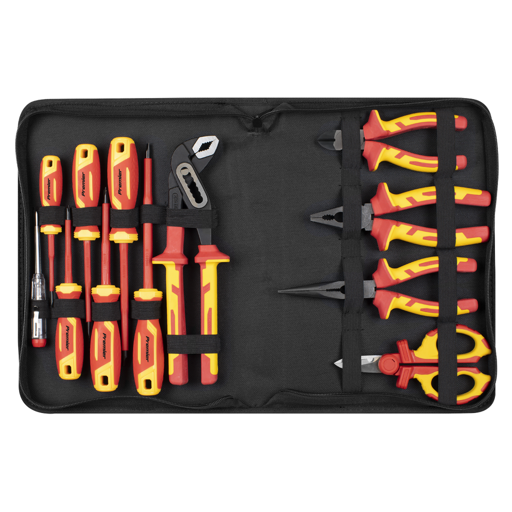 Screwdriver, Pliers & Scissor Set 12pc - VDE Approved AK83463