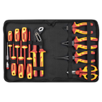 Screwdriver, Pliers & Scissor Set 12pc - VDE Approved AK83463