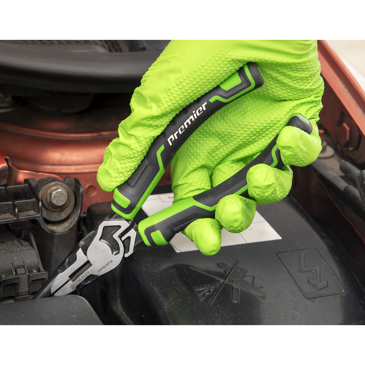High Leverage Pliers Set 3pc - Green AK8376HV