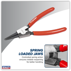 Circlip Pliers External Straight Nose 140mm AK84532