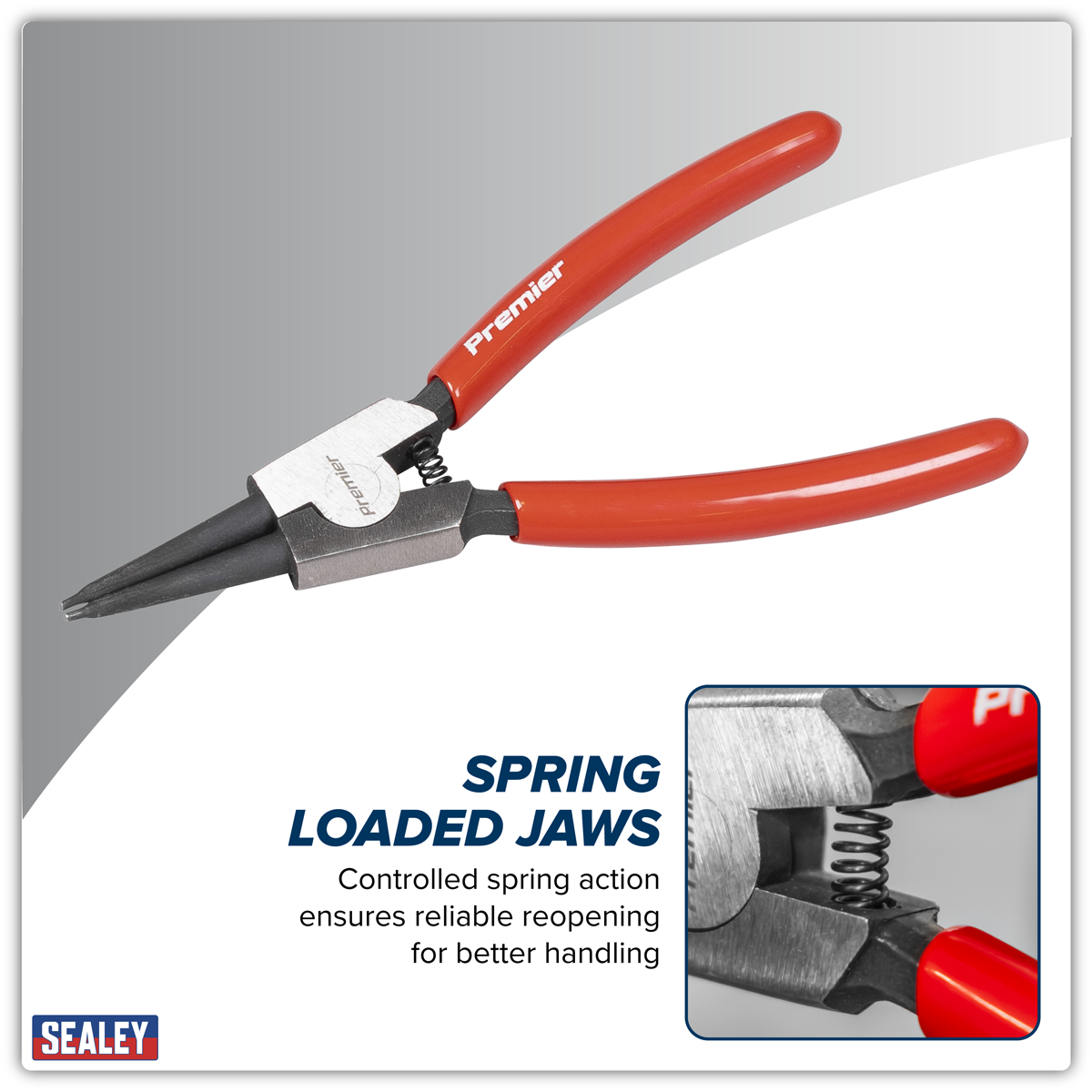 Circlip Pliers External Straight Nose 140mm AK84532