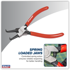 Circlip Pliers Internal Bent Nose 140mm AK84533