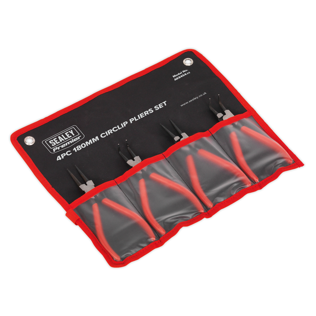 Circlip Pliers Set 180mm 4pc AK8454