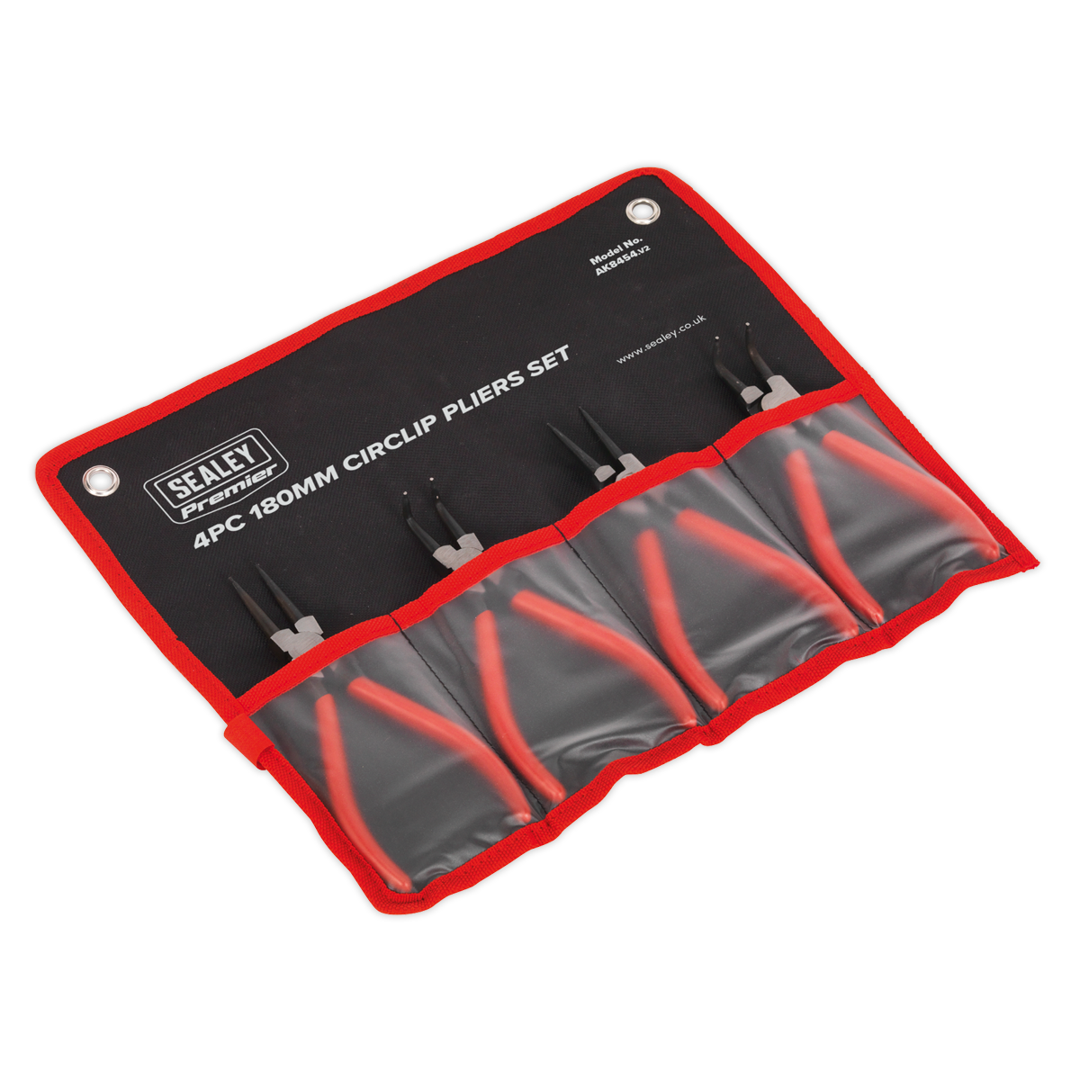 Circlip Pliers Set 180mm 4pc AK8454