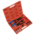 Heavy-Duty Circlip Pliers Set Internal/External 265mm AK8500