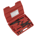 Heavy-Duty Circlip Pliers Set Internal/External 400mm AK8501