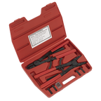 Heavy-Duty Circlip Pliers Set Internal/External 400mm AK8501