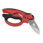 Heavy-Duty 3-In-1 Electrician's Angled Shears 200mm AK8527