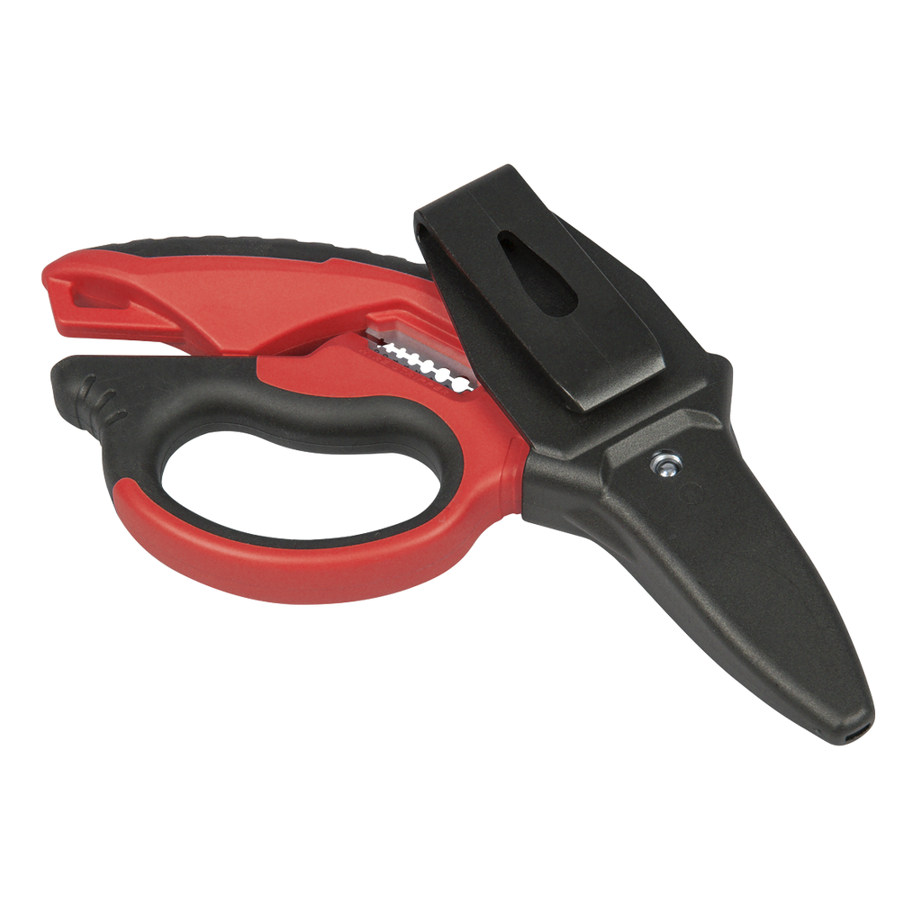 Heavy-Duty 3-In-1 Electrician's Angled Shears 200mm AK8527