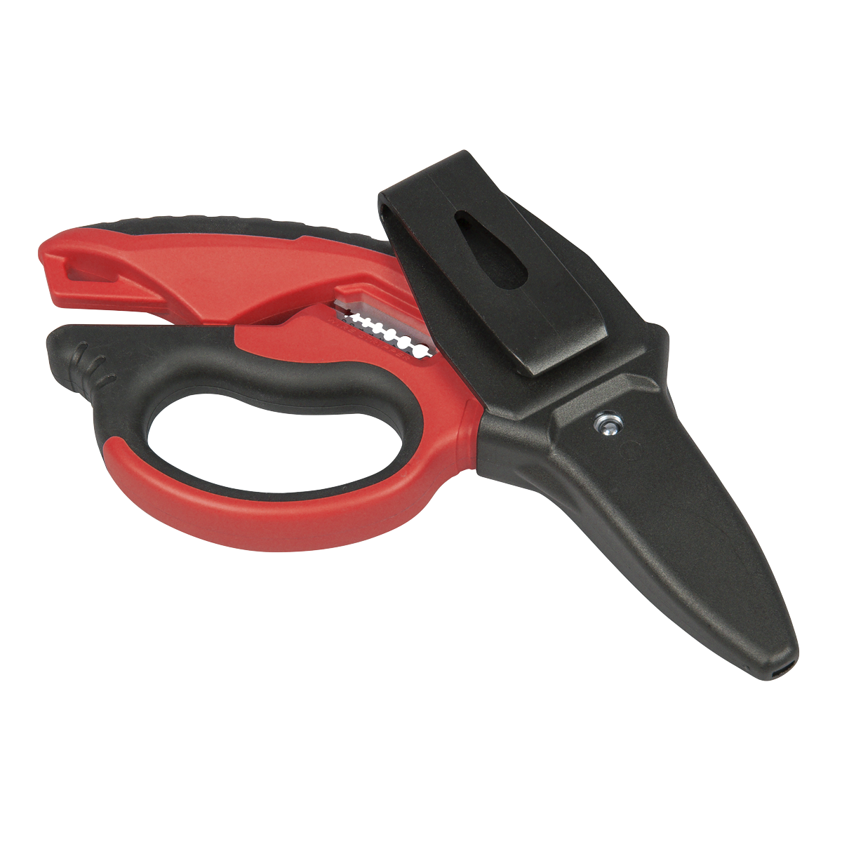 Heavy-Duty 3-In-1 Electrician's Angled Shears 200mm AK8527